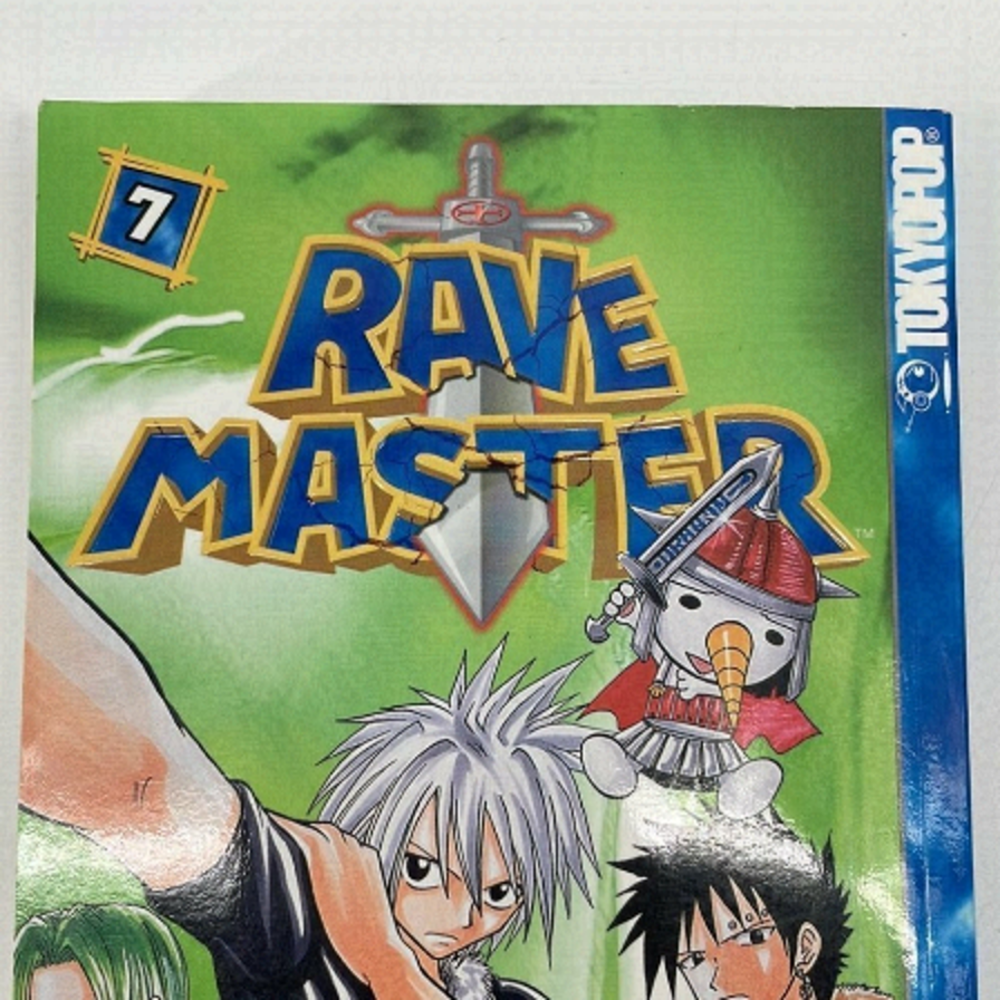𝅺RAVE Master Manga book series 7 Hiro Mashima book comic